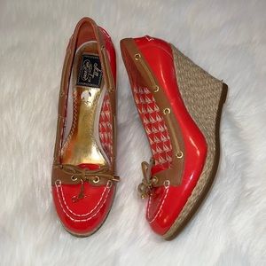 Milly for Sperry Top⛵️Sider Wedges